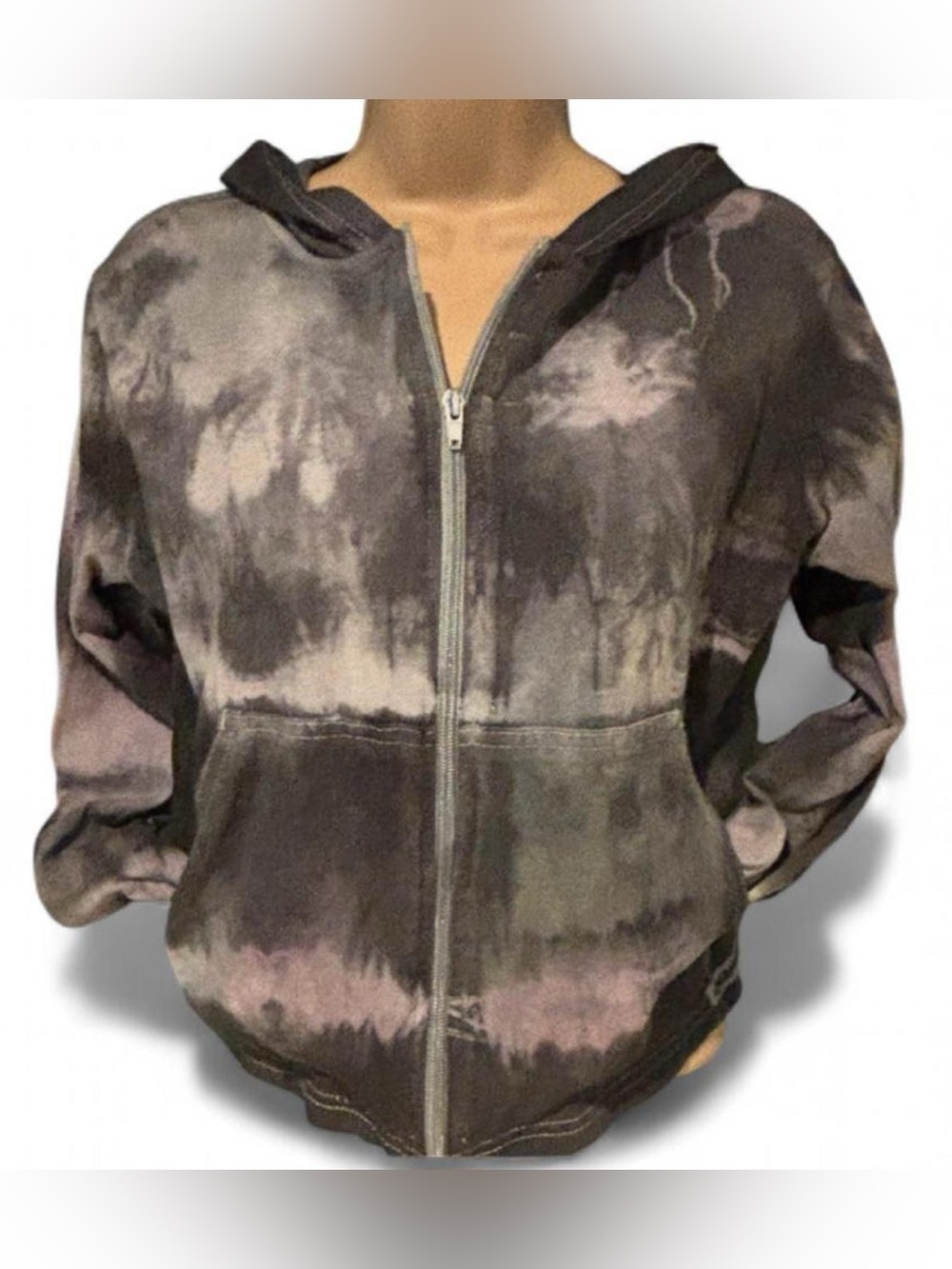 90’s vintage Perfetto tie dye hoodie